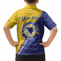 Personalised Bosnia and Herzegovina 2026 Kid Hawaiian Shirt Already in America LT01
