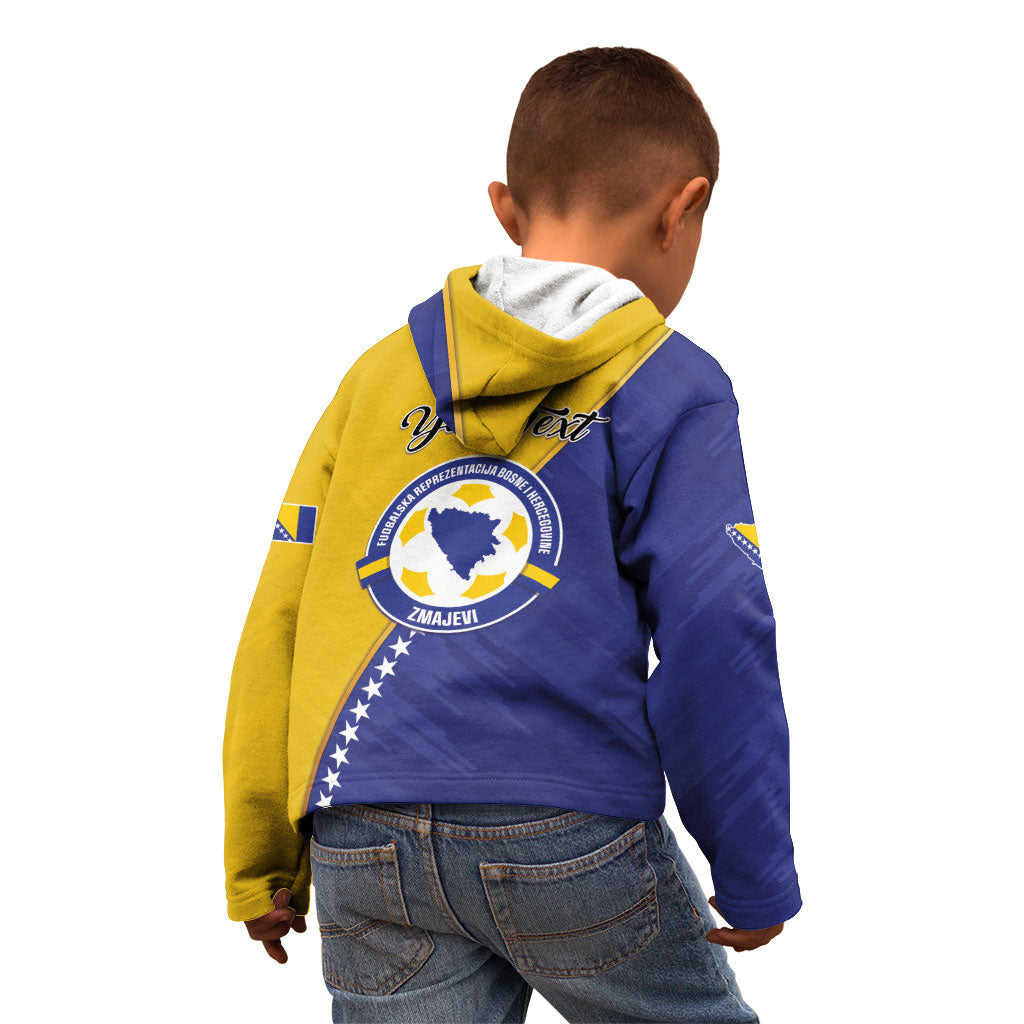 Personalised Bosnia and Herzegovina 2026 Kid Hoodie Already in America