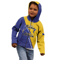 Personalised Bosnia and Herzegovina 2026 Kid Hoodie Already in America