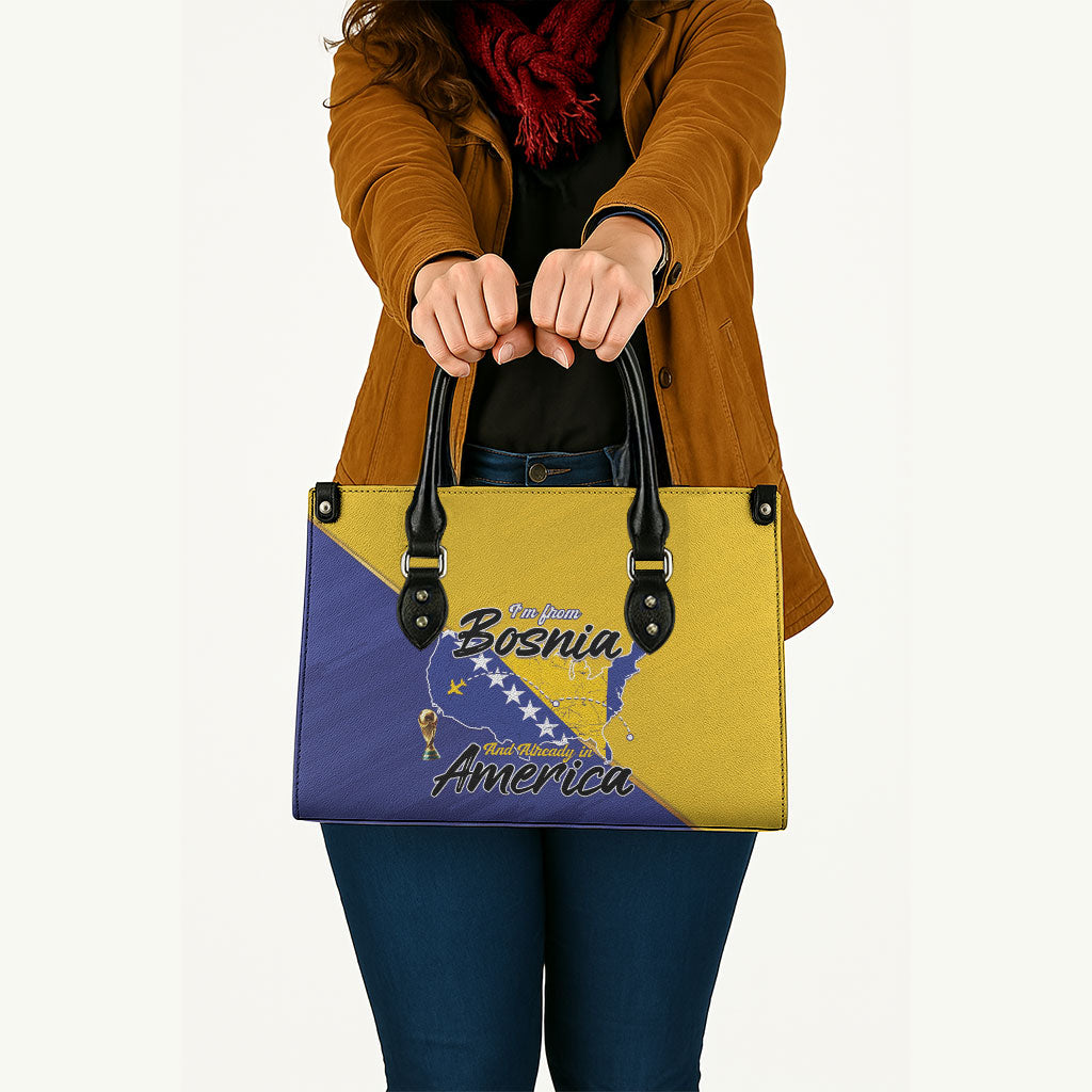 Bosnia and Herzegovina 2026 Leather Bag Already in America