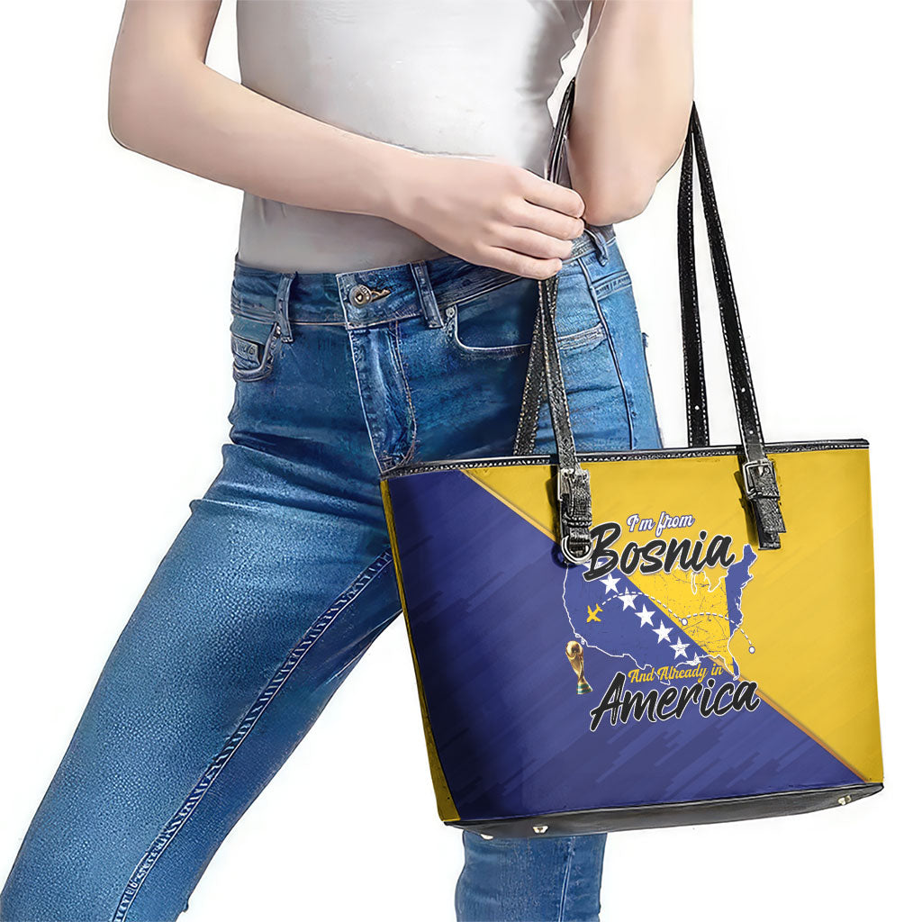 Bosnia and Herzegovina 2026 Leather Tote Bag Already in America