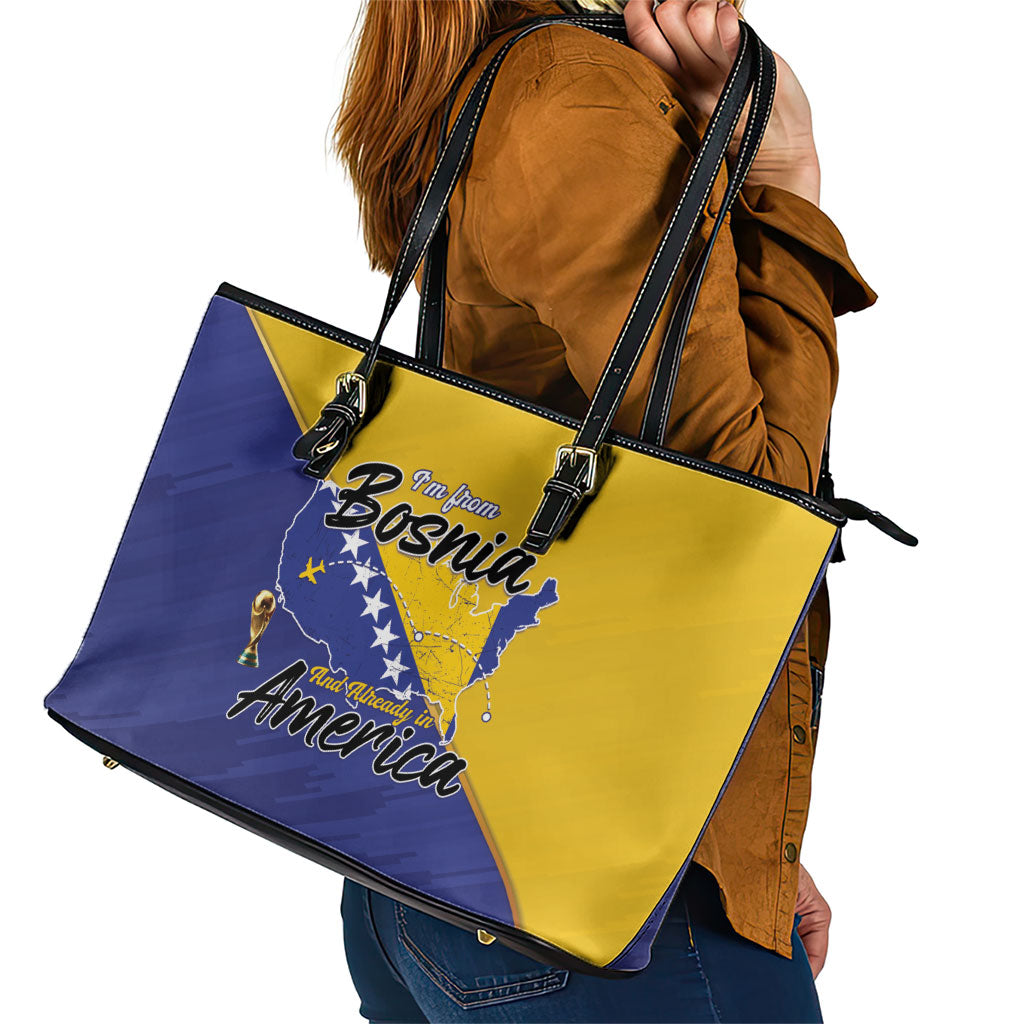 Bosnia and Herzegovina 2026 Leather Tote Bag Already in America