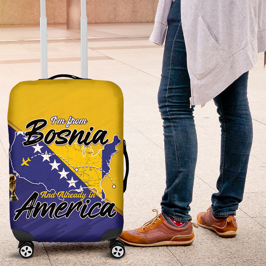Bosnia and Herzegovina 2026 Luggage Cover Already in America