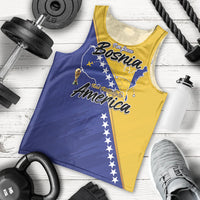 Personalised Bosnia and Herzegovina 2026 Men Tank Top Already in America