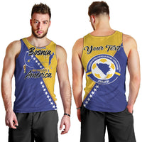 Personalised Bosnia and Herzegovina 2026 Men Tank Top Already in America