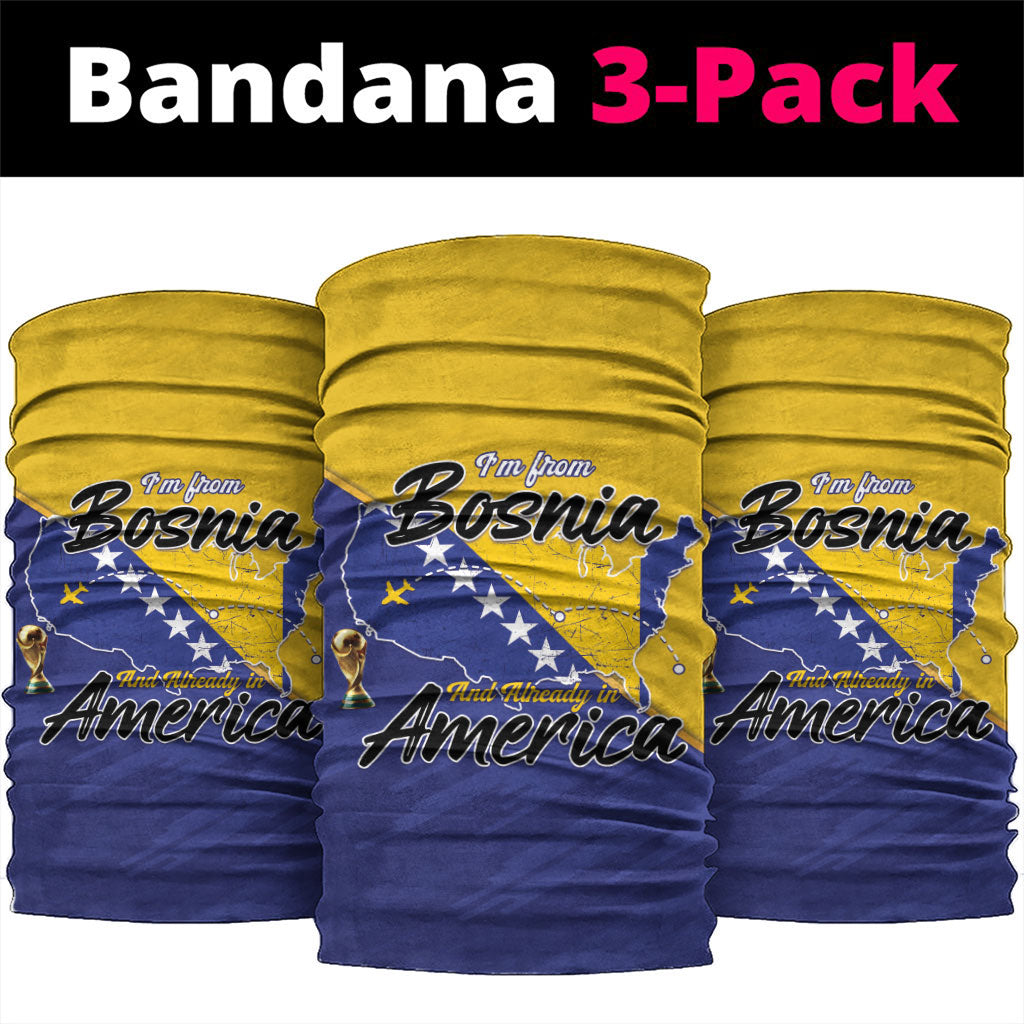 Bosnia and Herzegovina 2026 Neck Gaiter Already in America