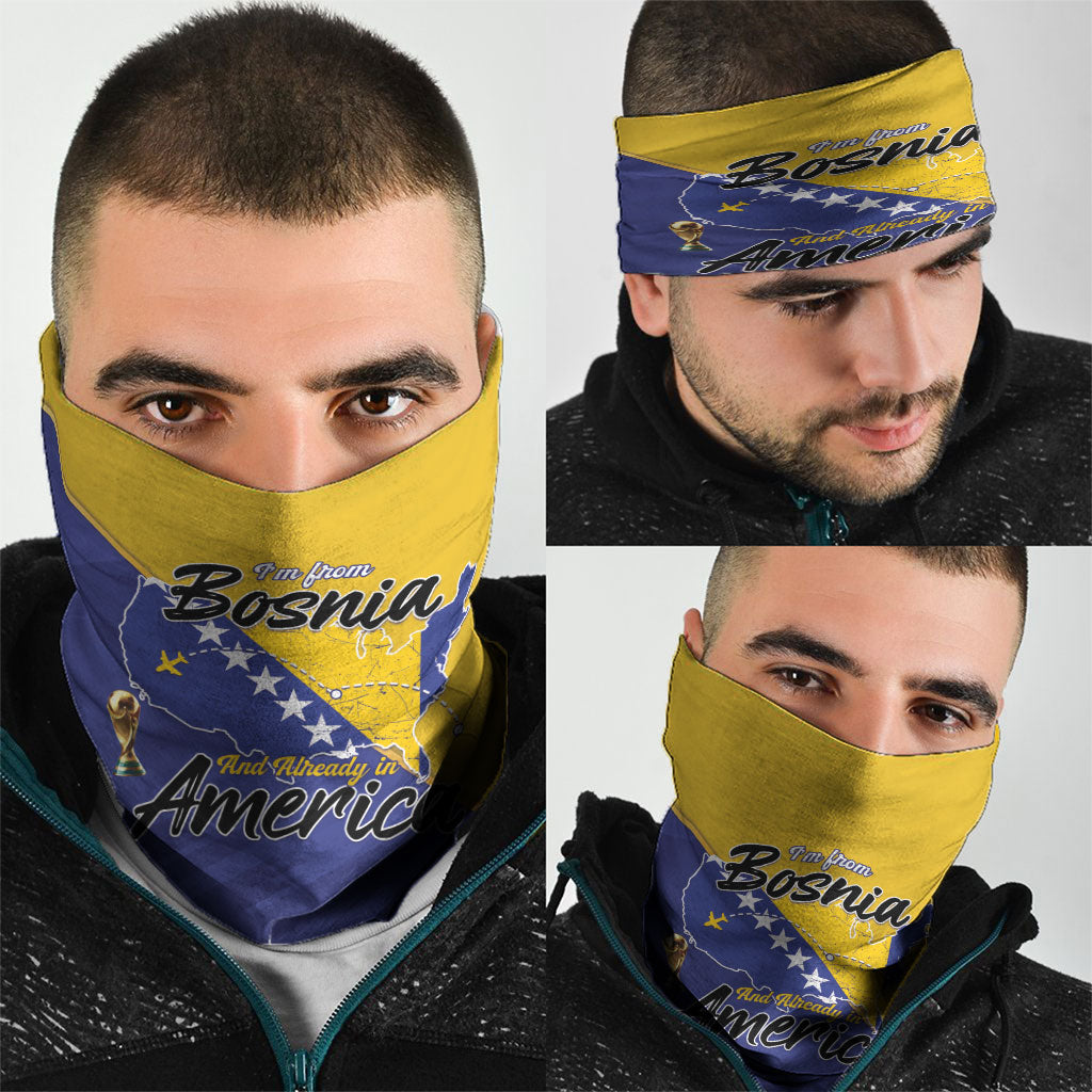 Bosnia and Herzegovina 2026 Neck Gaiter Already in America