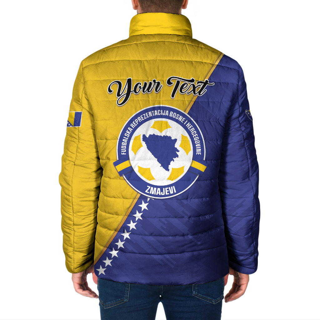 Personalised Bosnia and Herzegovina 2026 Padded Jacket Already in America