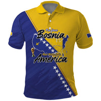 Personalised Bosnia and Herzegovina 2026 Polo Shirt Already in America