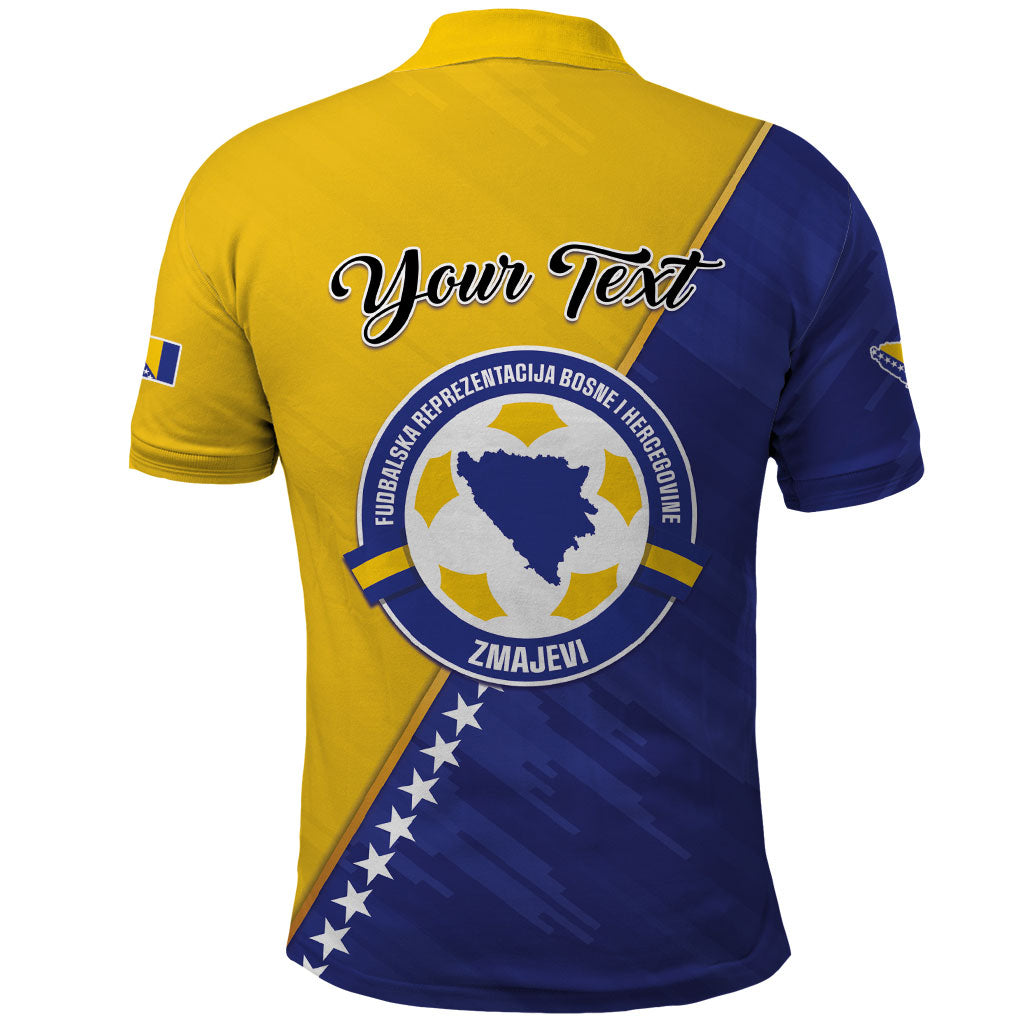 Personalised Bosnia and Herzegovina 2026 Polo Shirt Already in America