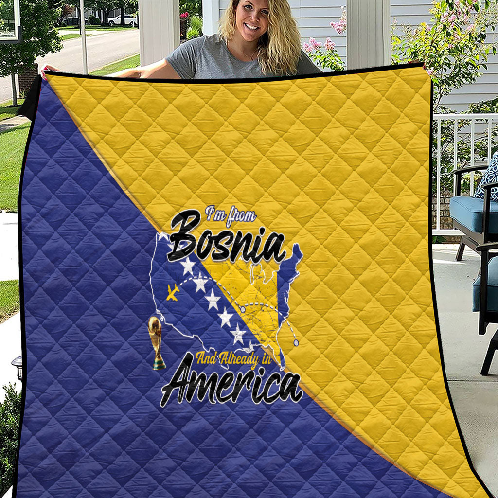 Bosnia and Herzegovina 2026 Quilt Already in America