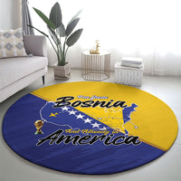 Bosnia and Herzegovina 2026 Round Carpet Already in America