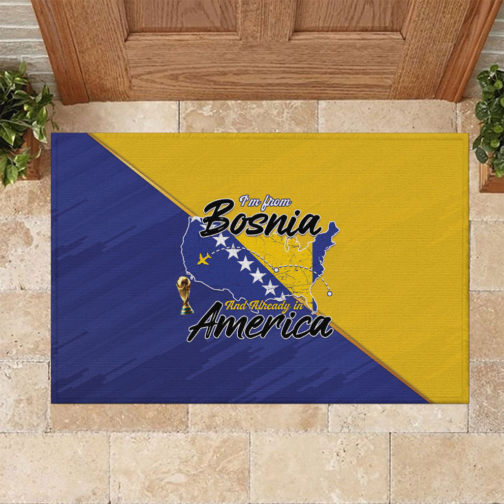 Bosnia and Herzegovina 2026 Rubber Doormat Already in America