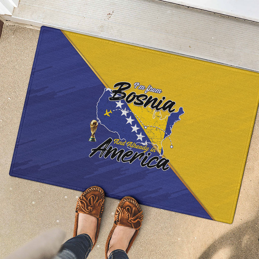 Bosnia and Herzegovina 2026 Rubber Doormat Already in America