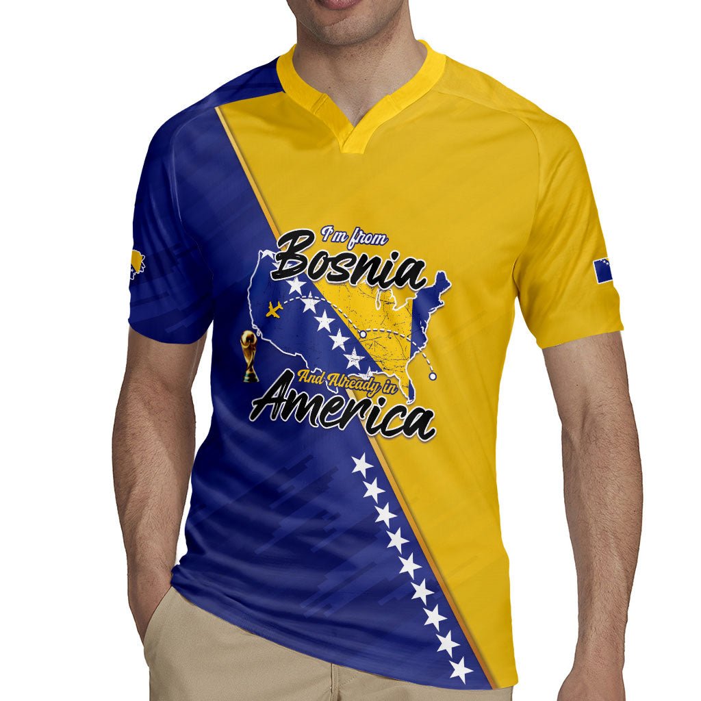 Personalised Bosnia and Herzegovina 2026 Rugby Jersey Already in America