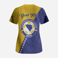 Personalised Bosnia and Herzegovina 2026 Scrub Top Already in America