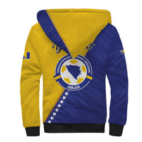 Personalised Bosnia and Herzegovina 2026 Sherpa Hoodie Already in America