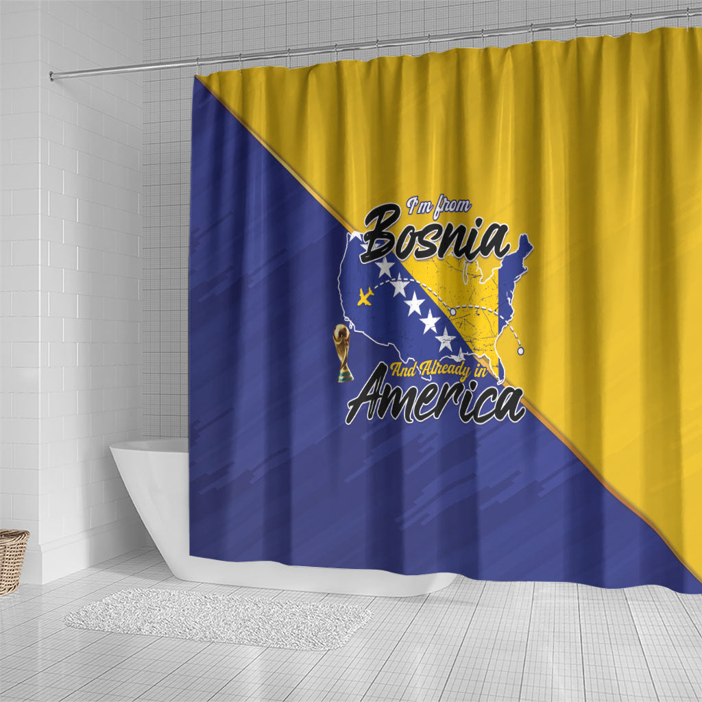 Bosnia and Herzegovina 2026 Shower Curtain Already in America