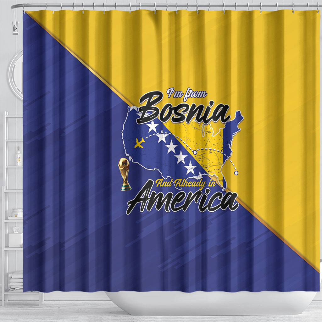 Bosnia and Herzegovina 2026 Shower Curtain Already in America
