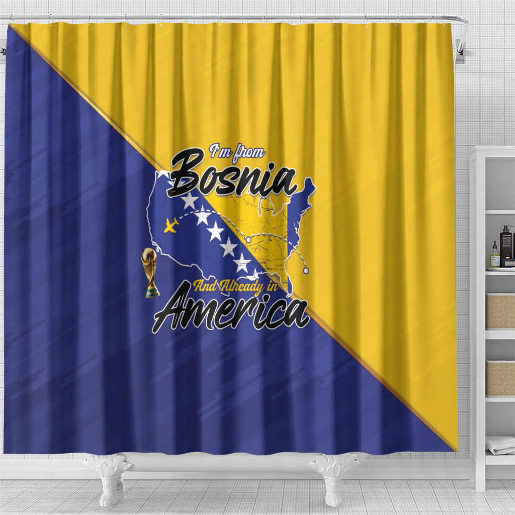 Bosnia and Herzegovina 2026 Shower Curtain Already in America
