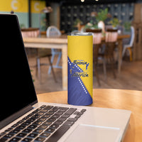 Personalised Bosnia and Herzegovina 2026 Skinny Tumbler Already in America