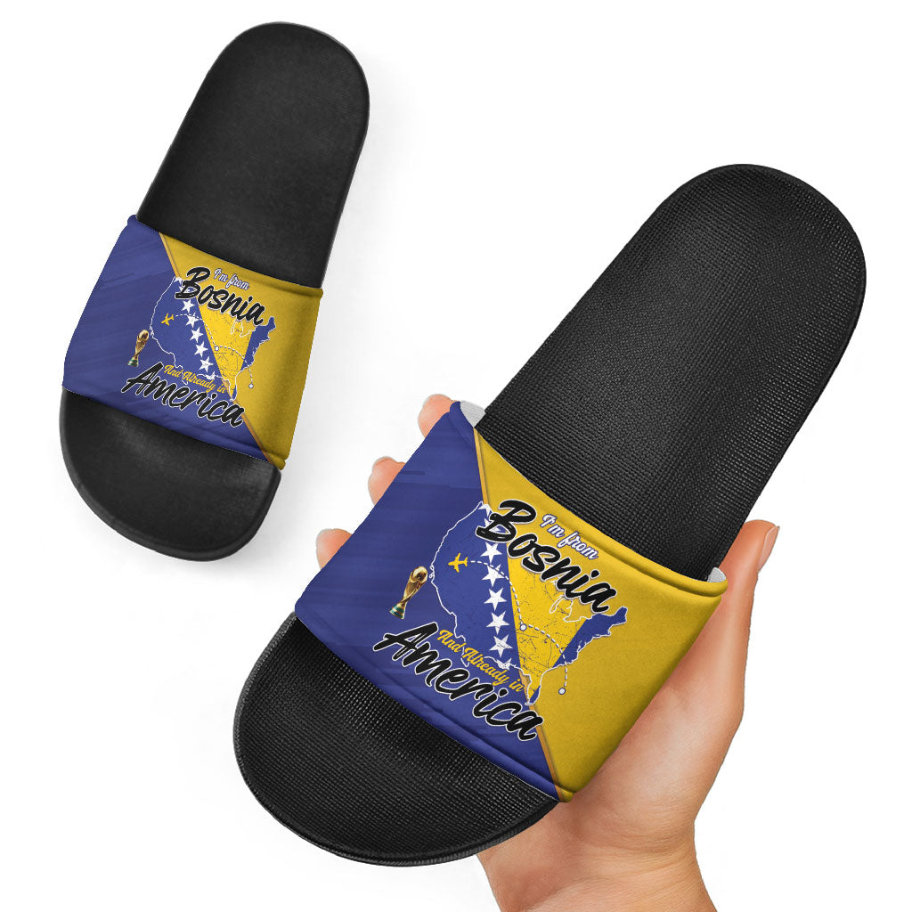 Bosnia and Herzegovina 2026 Slide Sandals Already in America