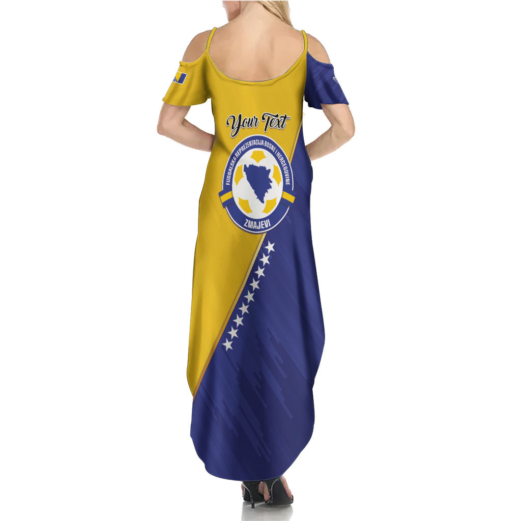 Personalised Bosnia and Herzegovina 2026 Summer Maxi Dress Already in America