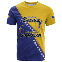 Personalised Bosnia and Herzegovina 2026 T Shirt Already in America
