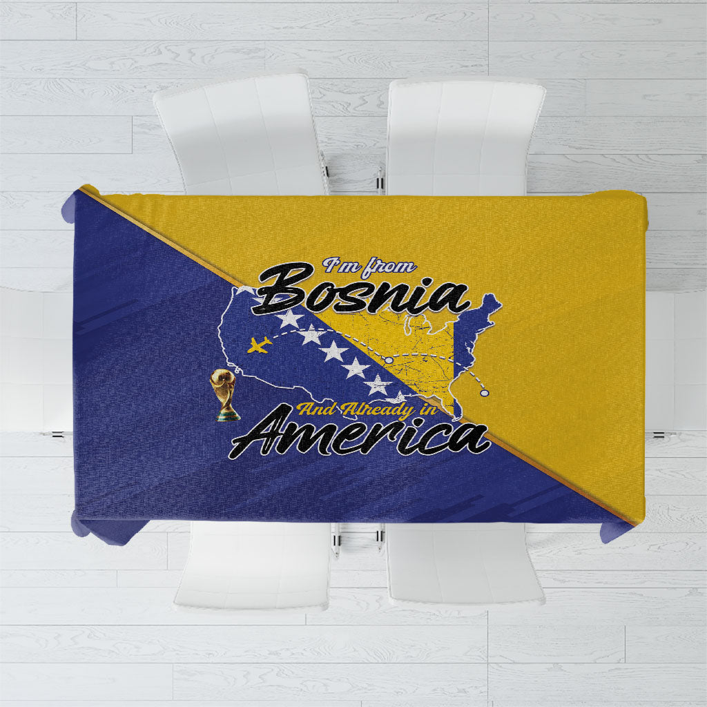 Bosnia and Herzegovina 2026 Tablecloth Already in America