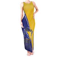 Personalised Bosnia and Herzegovina 2026 Tank Maxi Dress Already in America