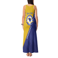 Personalised Bosnia and Herzegovina 2026 Tank Maxi Dress Already in America