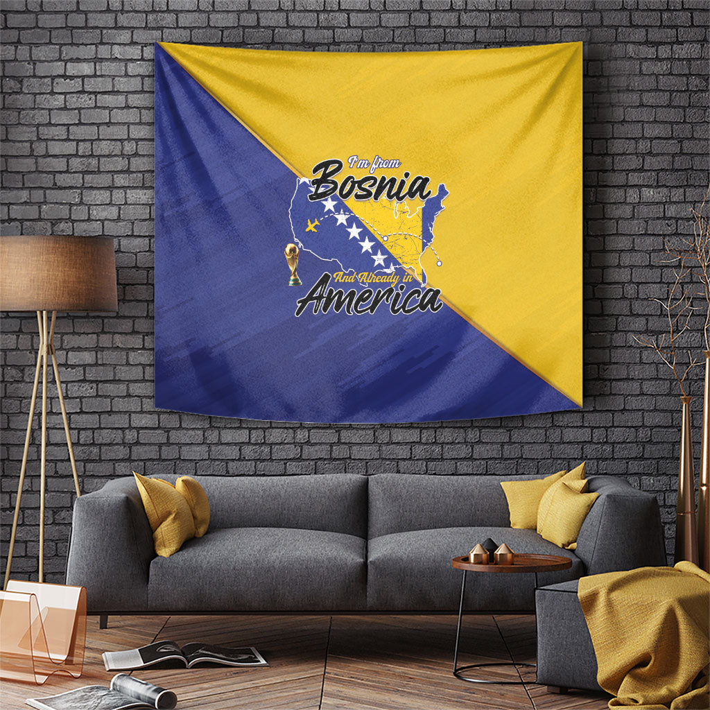 Bosnia and Herzegovina 2026 Tapestry Already in America