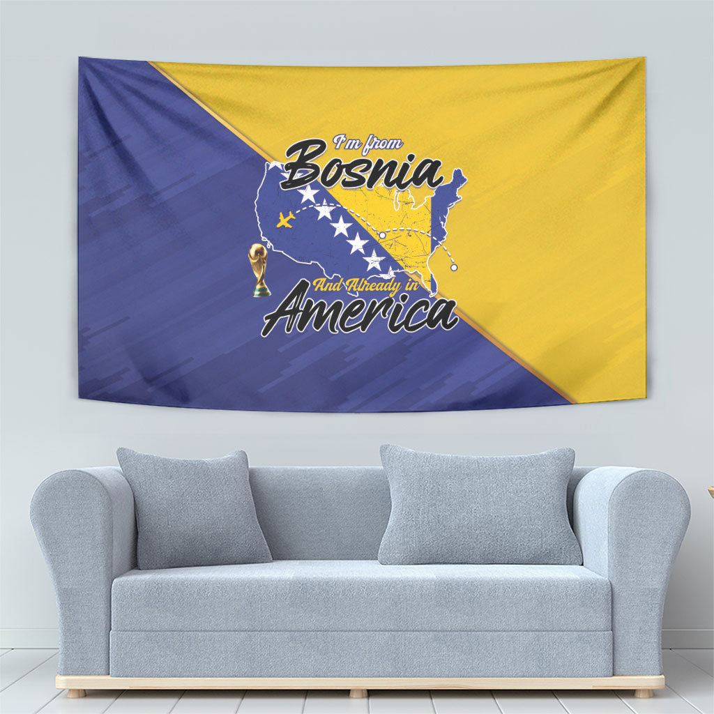 Bosnia and Herzegovina 2026 Tapestry Already in America