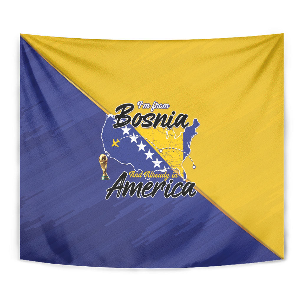 Bosnia and Herzegovina 2026 Tapestry Already in America