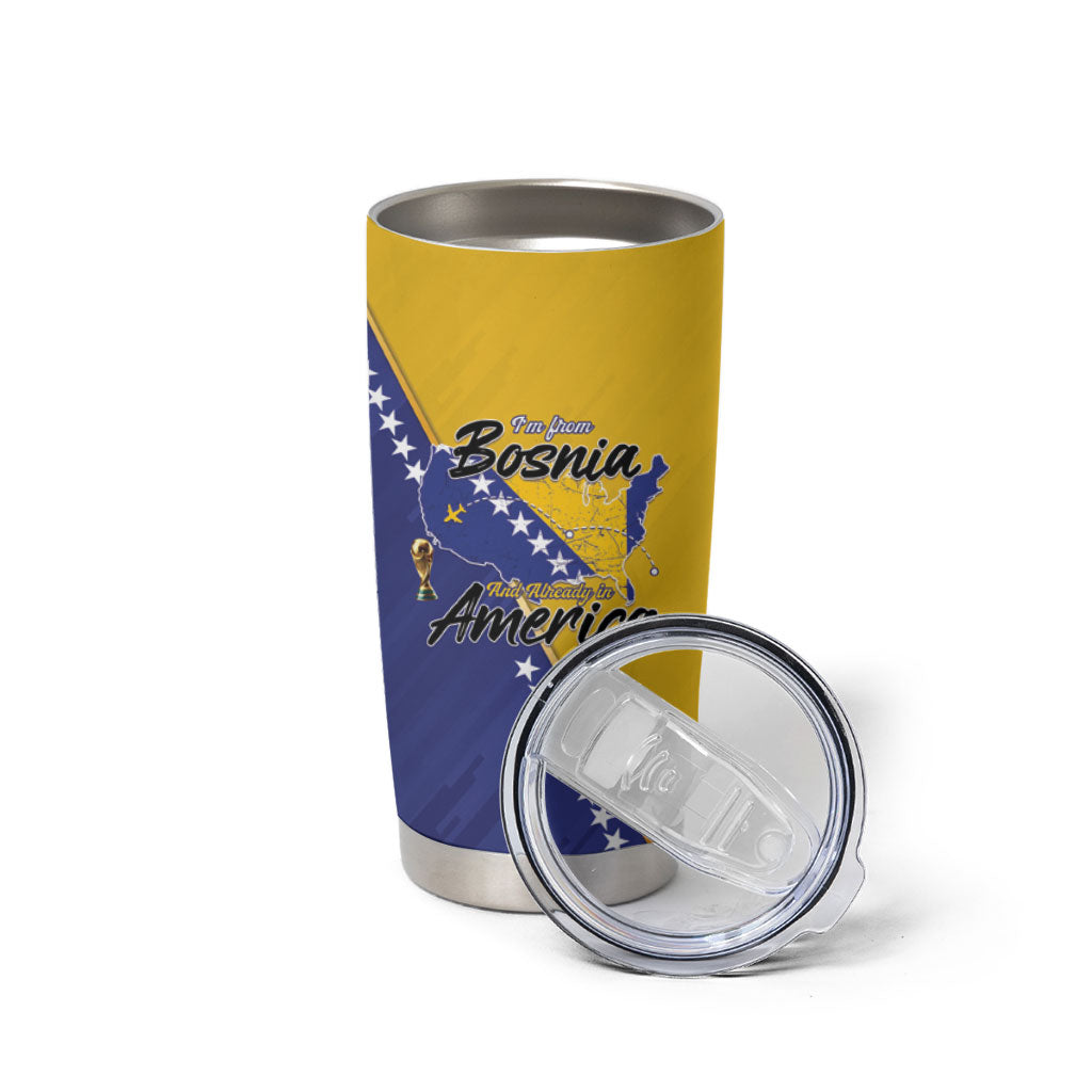 Personalised Bosnia and Herzegovina 2026 Tumbler Cup Already in America