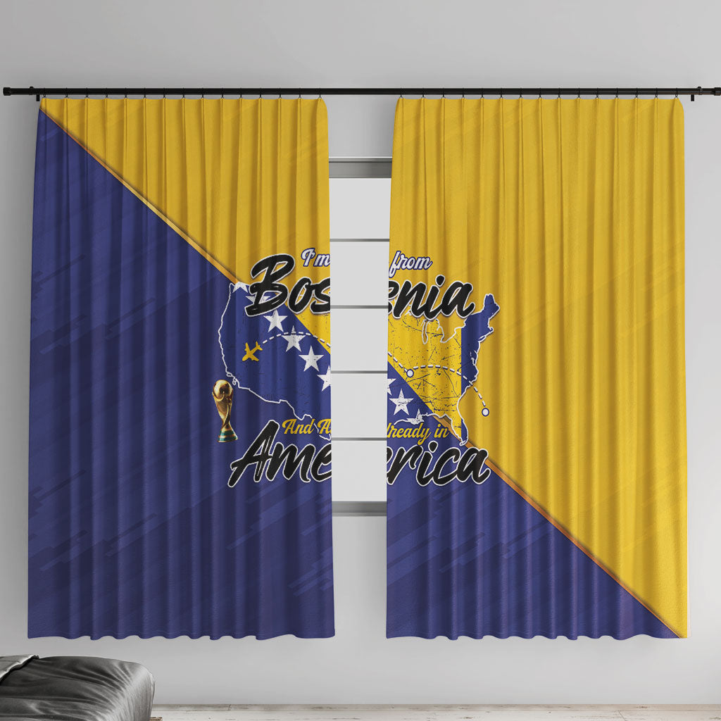 Bosnia and Herzegovina 2026 Window Curtain Already in America