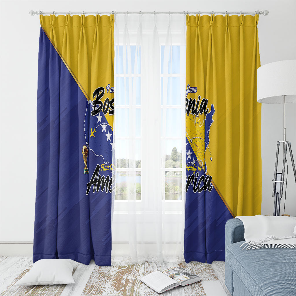 Bosnia and Herzegovina 2026 Window Curtain Already in America