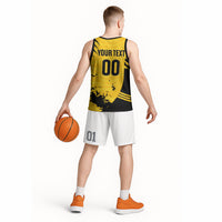 Custom Colombo Cricket Kaps Basketball Jersey Go Champions