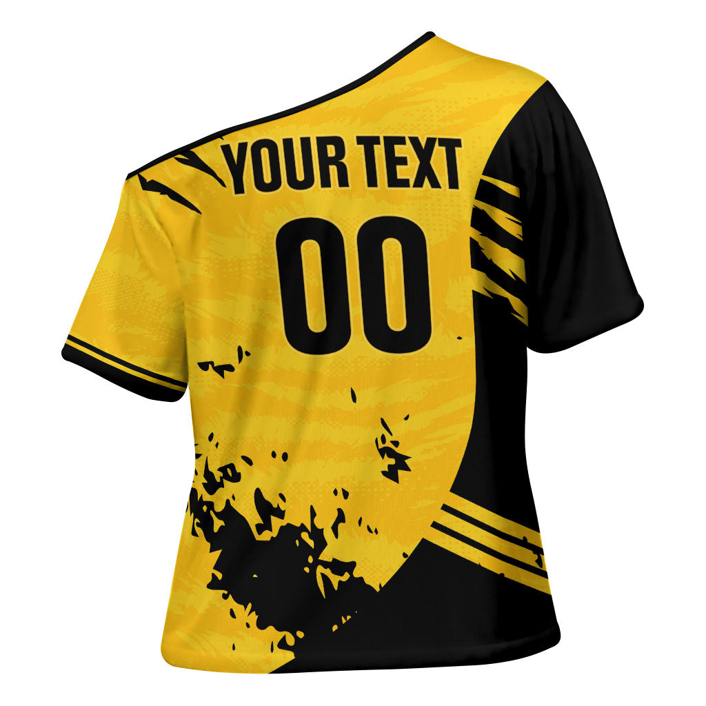Custom Colombo Cricket Kaps Cross Shoulder Shirt Go Champions