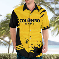 Custom Colombo Cricket Kaps Hawaiian Shirt Go Champions