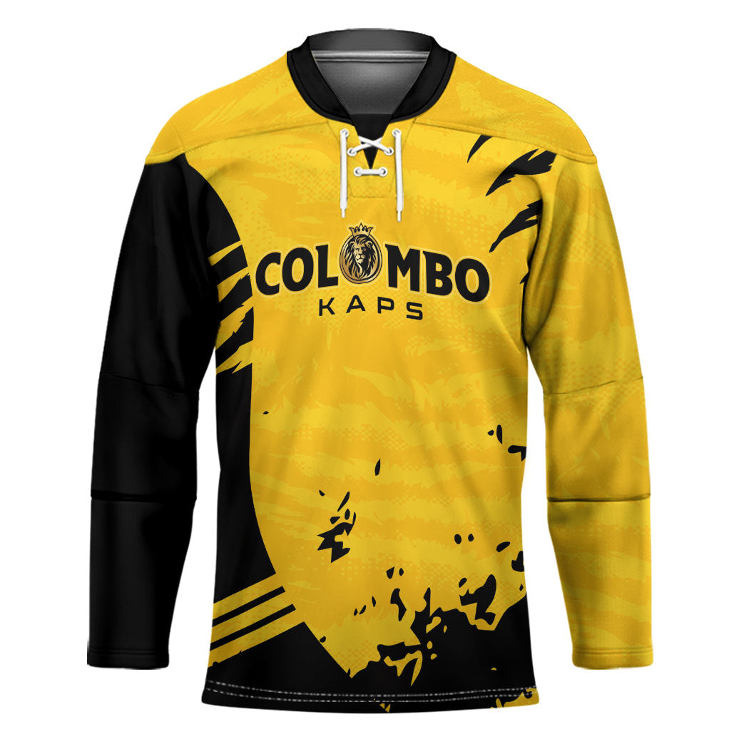 Custom Colombo Cricket Kaps Hockey Jersey Go Champions