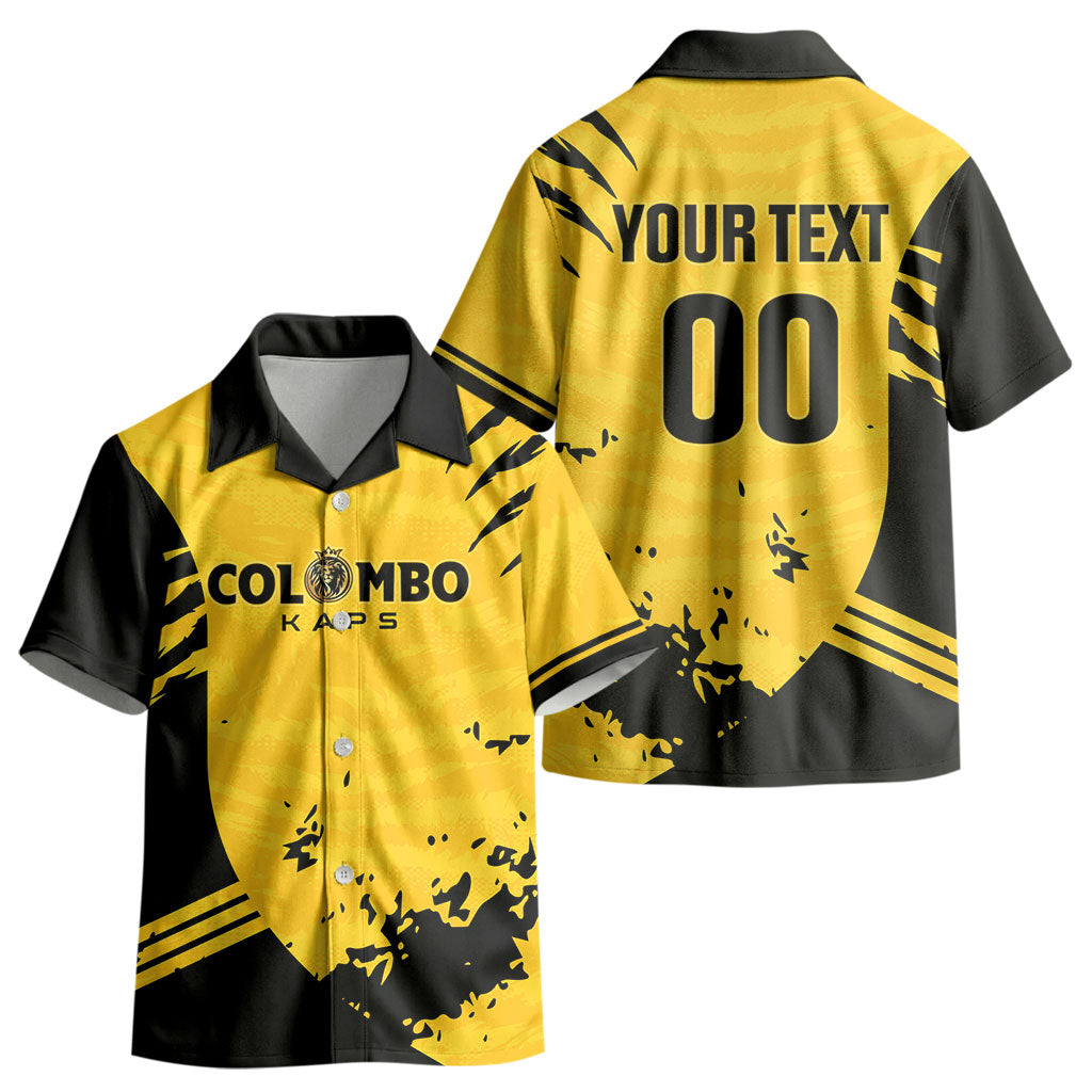 Custom Colombo Cricket Kaps Kid Hawaiian Shirt Go Champions LT01
