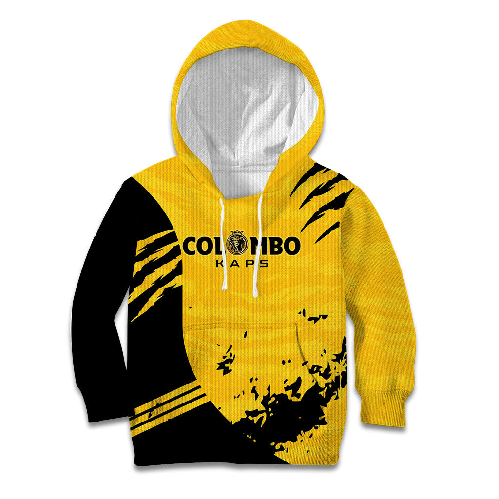 Custom Colombo Cricket Kaps Kid Hoodie Go Champions