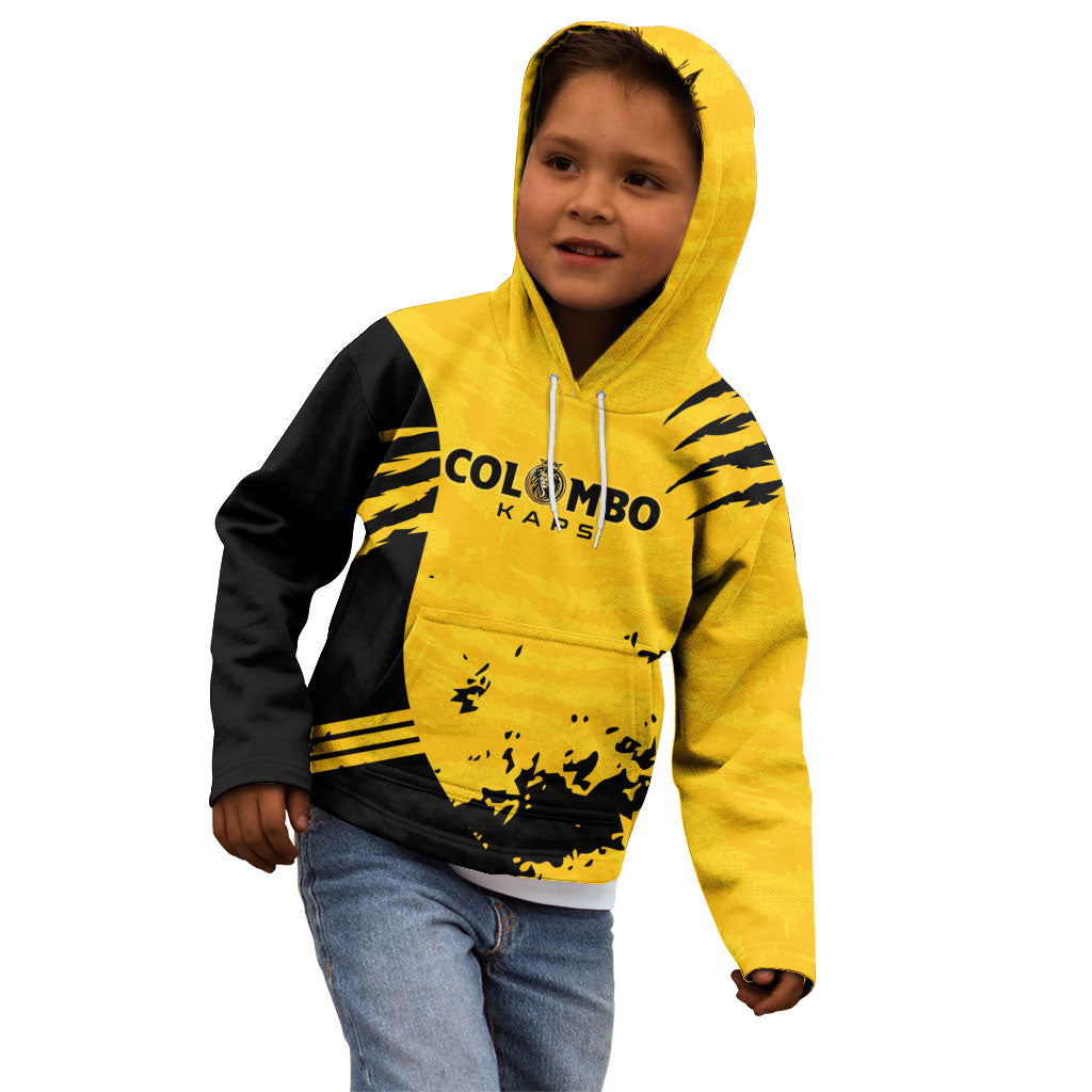 Custom Colombo Cricket Kaps Kid Hoodie Go Champions