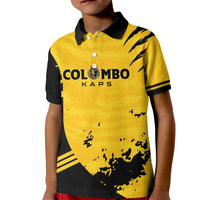 Custom Colombo Cricket Kaps Kid Polo Shirt Go Champions