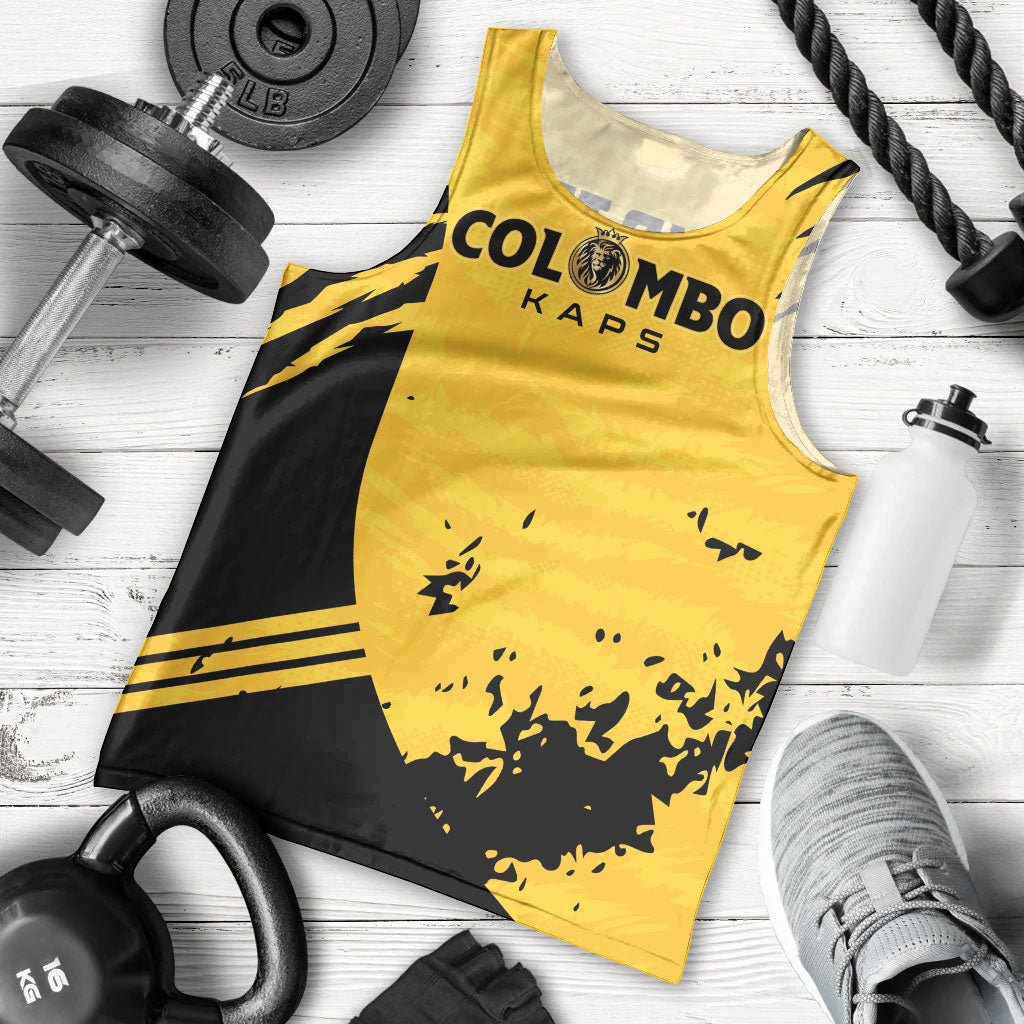 Custom Colombo Cricket Kaps Men Tank Top Go Champions