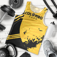 Custom Colombo Cricket Kaps Men Tank Top Go Champions