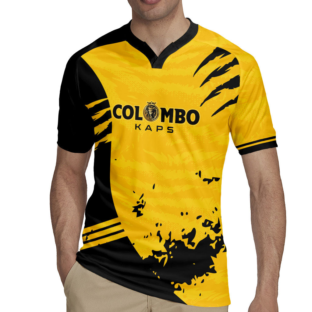 Custom Colombo Cricket Kaps Rugby Jersey Go Champions