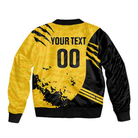 Custom Colombo Cricket Kaps Sleeve Zip Bomber Jacket Go Champions