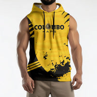 Custom Colombo Cricket Kaps Sleeveless Hoodie Go Champions